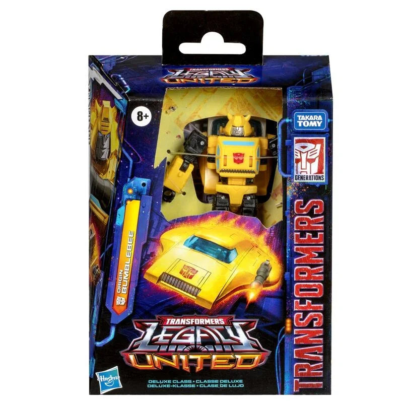 Transformers Bumblebee Legacy United Deluxe Figura da Collezione - Nerdscape Nerdscape