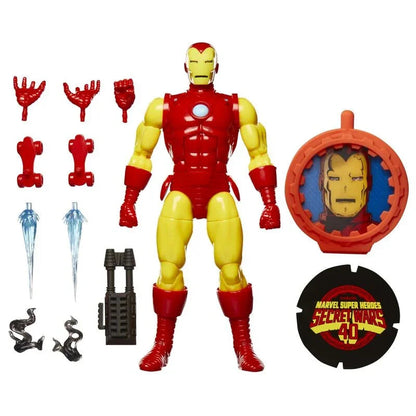 Marvel Legends Iron Man Secret Wars - Figura da Collezione Nerdscape Nerdscape