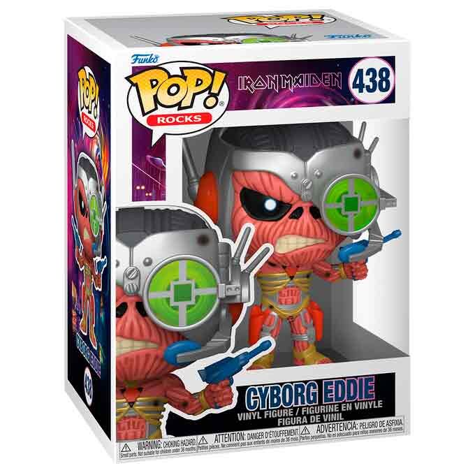 Figurine POP Iron Maiden Cyborg Eddie