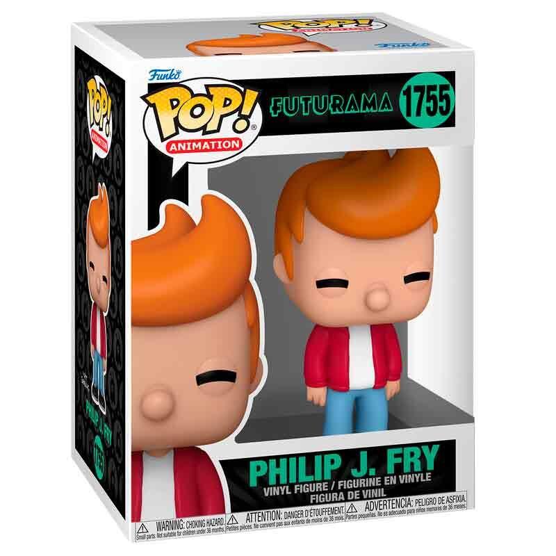Funko Pop! Futurama Philip J. Fry - Figura da Collezione Vinyl Nerdscape