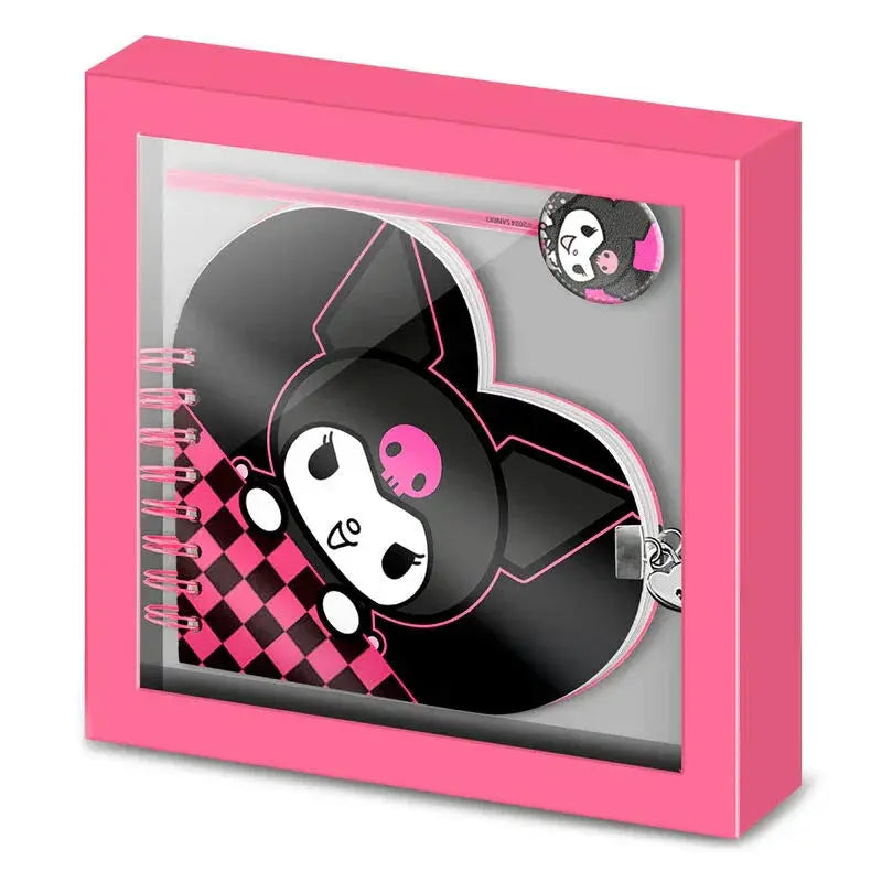 Hello Kitty Kuromi diary + pen set Nerdscape