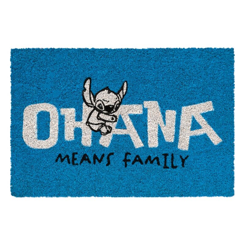Disney Stitch Ohana doormat Nerdscape