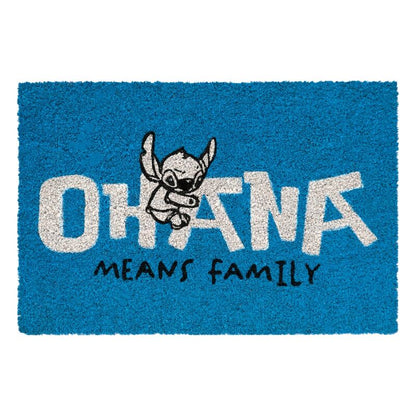 Disney Stitch Ohana doormat Nerdscape