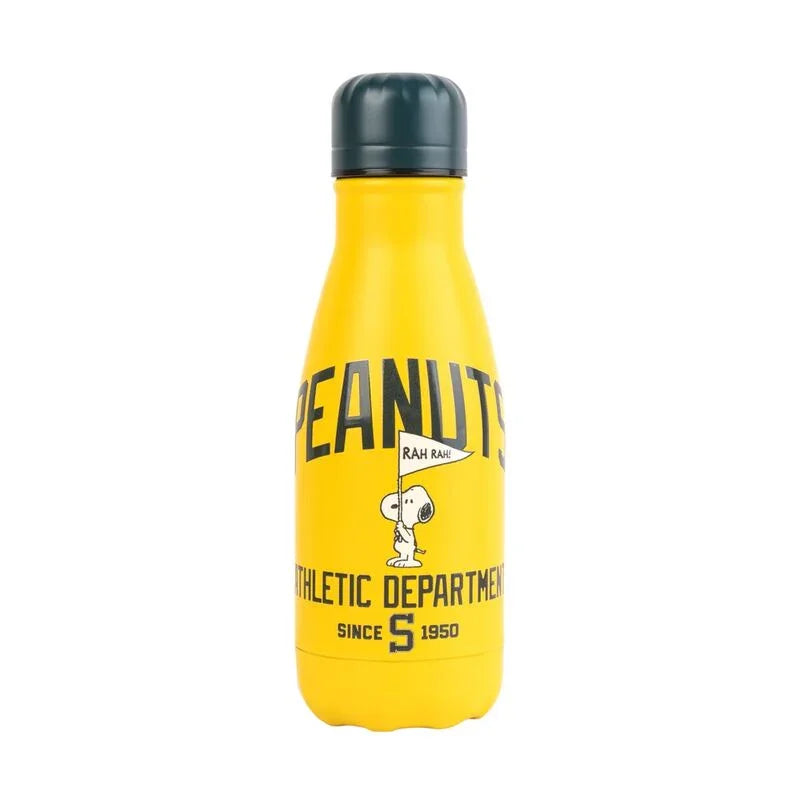 Peanuts Snoopy Bottiglia Acciaio Inox 260ml con Tappo Ermetico - Nerdscape Nerdscape