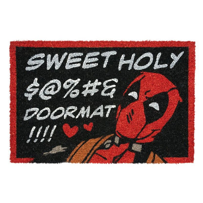 Marvel Deadpool Doormat 60x40cm in Coconut Fibre with Non-Slip PVC Base - Nerdscape Nerdscape
