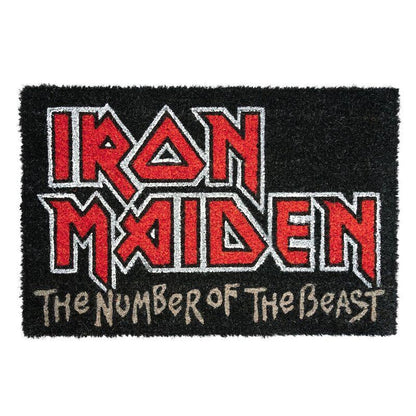 Iron Maiden Doormat in Coconut Fibre with Non-Slip PVC Base – Nerdscape Nerdscape