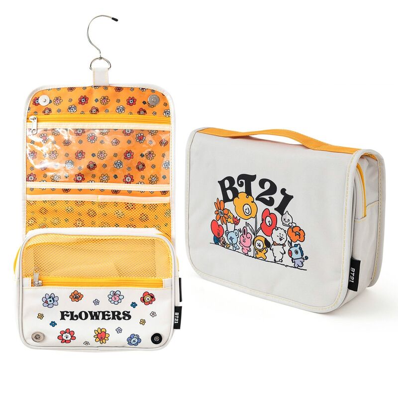 BT21 Vanity Case Nerdscape - Custodia Multiuso Impermeabile con Manico e Gancio Nerdscape