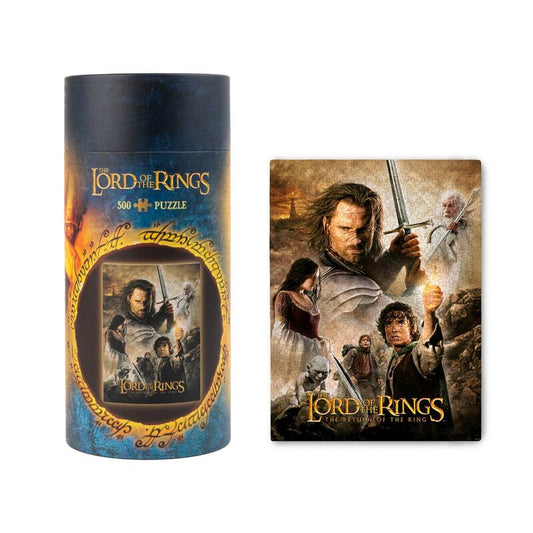 The Lord of the Rings: The Return of the King Puzzle 500 pezzi - Nerdscape, sfida epica in 61x45,7 cm con confezione cilindrica elegante Nerdscape