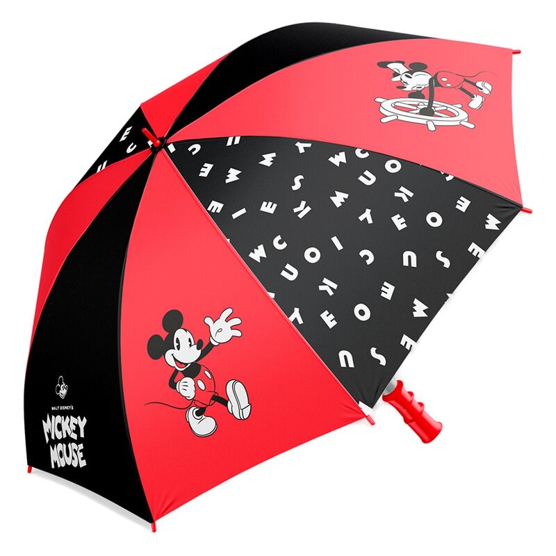 Disney Ombrello Automatico Pieghevole Mickey Foodie - Nerdscape Nerdscape