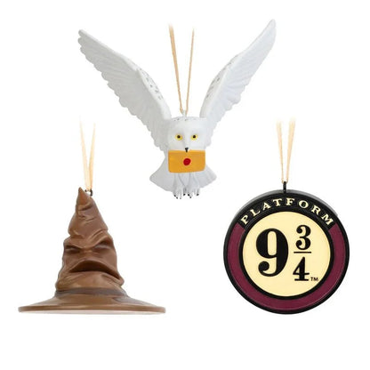 Harry Potter Set 3 Christmas ornaments Nerdscape