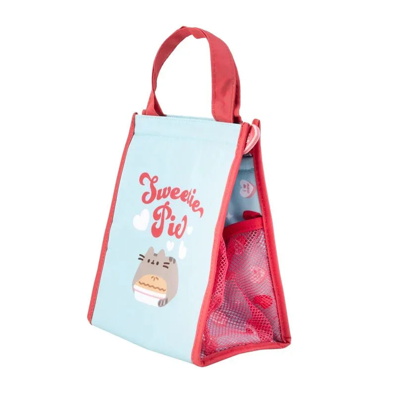 Funko Pop! Pusheen Purrfect Love - Figura da Collezione Nerdscape, 20x13x23cm con Tasca Laterale e Zip Nerdscape