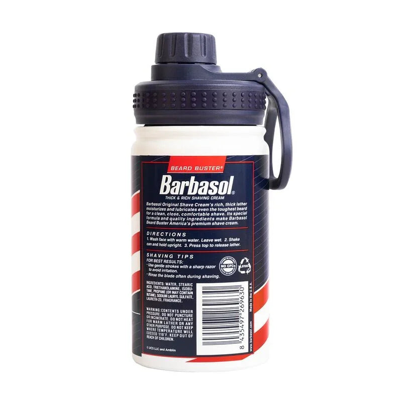 Jurassic Park Barbasol stainless steel bottle 380ml Nerdscape