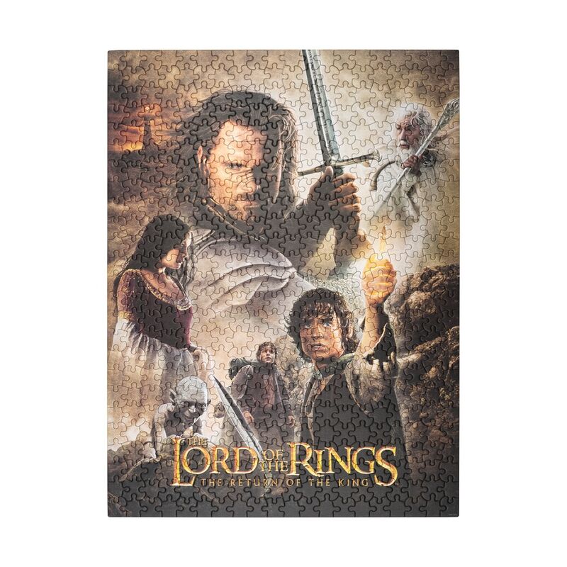The Lord of the Rings: The Return of the King Puzzle 500 pezzi - Nerdscape, sfida epica in 61x45,7 cm con confezione cilindrica elegante Nerdscape