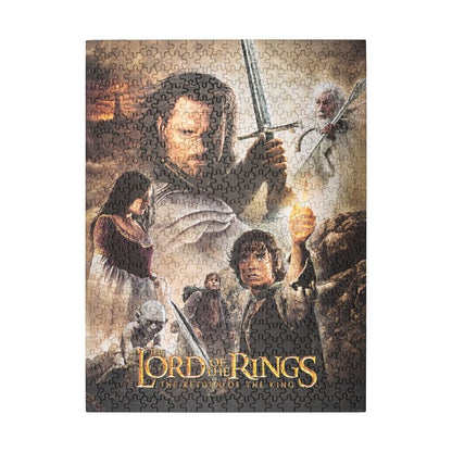 The Lord of the Rings: The Return of the King Puzzle 500 pezzi - Nerdscape, sfida epica in 61x45,7 cm con confezione cilindrica elegante Nerdscape