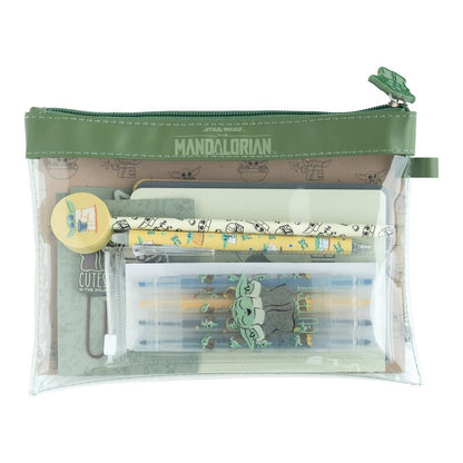 Star Wars The Mandalorian Grogu stationery kit Nerdscape