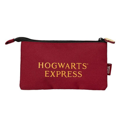 Harry Potter Platform 9 3/4 Astuccio Triplo Nerdscape da Collezione con 3 Scomparti e Zip Multipla Nerdscape