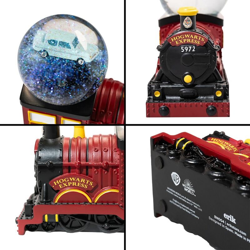 Harry Potter Hogwarts Express snowball Nerdscape