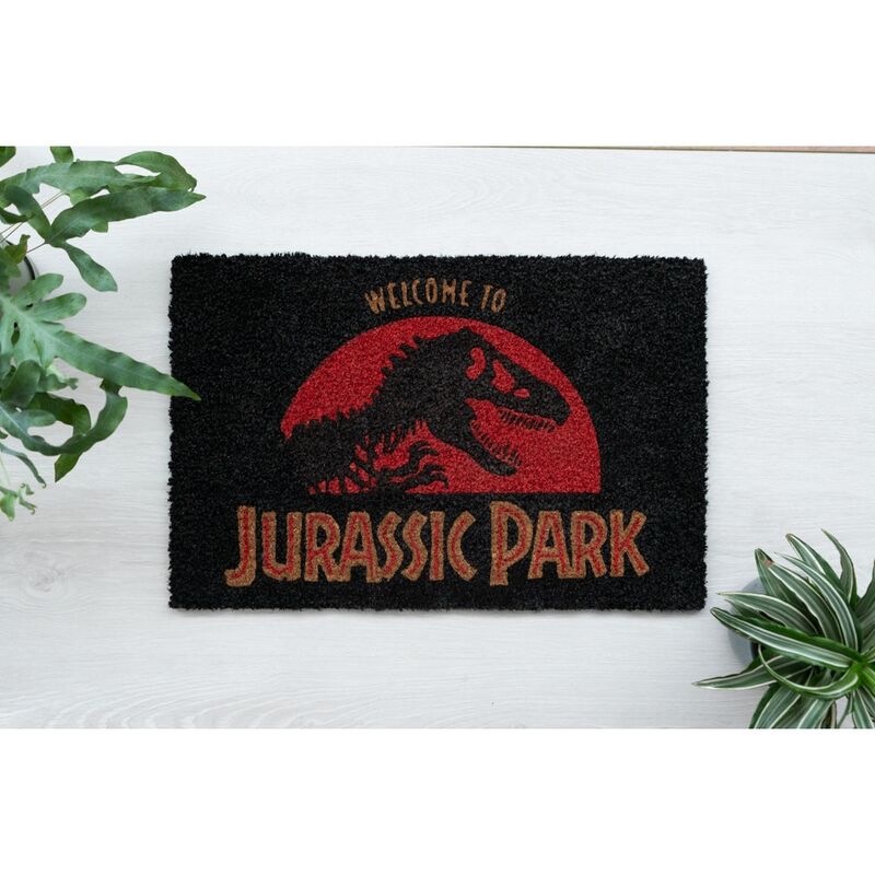 Jurassic Park doormat Nerdscape