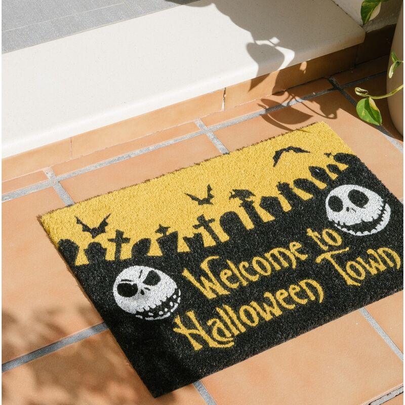 Disney Nightmare Before Christmas Halloween Town - Figura da Collezione Nerdscape 40x60cm con Base Antiscivolo PVC Nerdscape