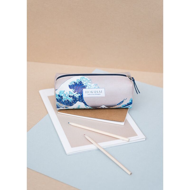 The Great Wave of Kanagawa Hokusai pencil case Nerdscape
