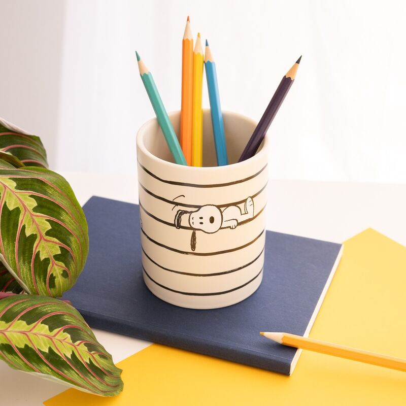 Snoopy Lazy Days pencil holders Nerdscape