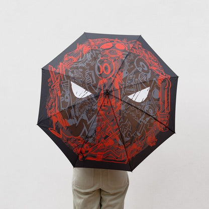 Marvel Deadpool Ombrello Automatico Nerdscape - Stile e Protezione da Supereroe Nerdscape