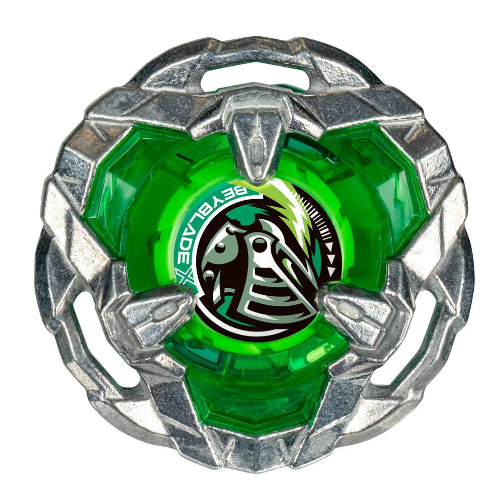 BeybladeX Helm Knight Starter Pack - Figura da Collezione - Nerdscape Nerdscape