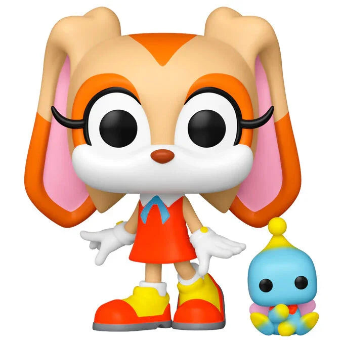 Funko Pop! Sonic The Hedgehog Cream with Cheese - Figura da Collezione Vinyl Nerdscape