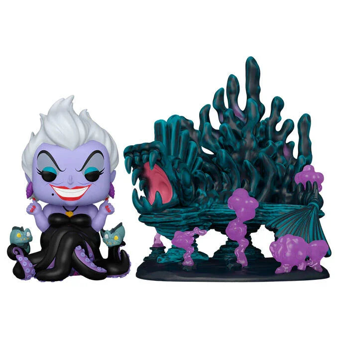 Funko Pop! Town Disney Villains Ursula & Ursula's Lair - Figura da Collezione Vinyl Nerdscape