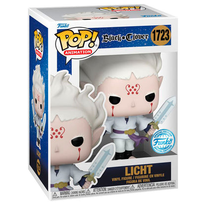 Funko Pop! Black Clover Licht - Figura da Collezione Vinyl Nerdscape