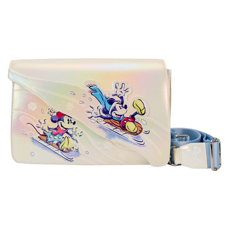 Loungefly Disney Mickey and Friends Winter Wonderland shoulder bag - Nerdscape