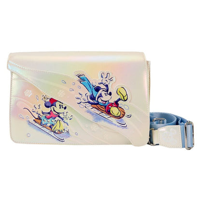 Loungefly Disney Mickey and Friends Winter Wonderland shoulder bag - Nerdscape