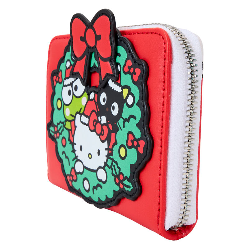 Loungefly Sanrio Hello Kitty Christmas wallet Nerdscape