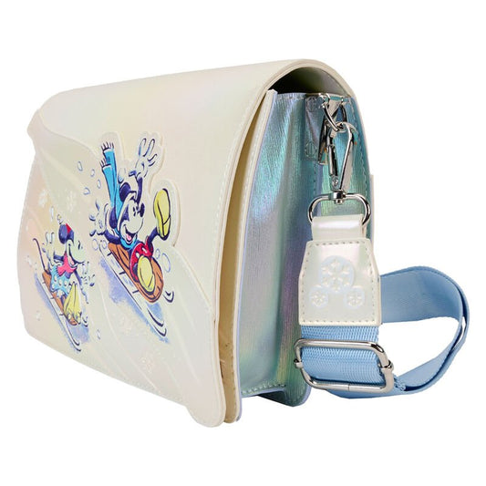 Loungefly Disney Mickey and Friends Winter Wonderland shoulder bag - Nerdscape