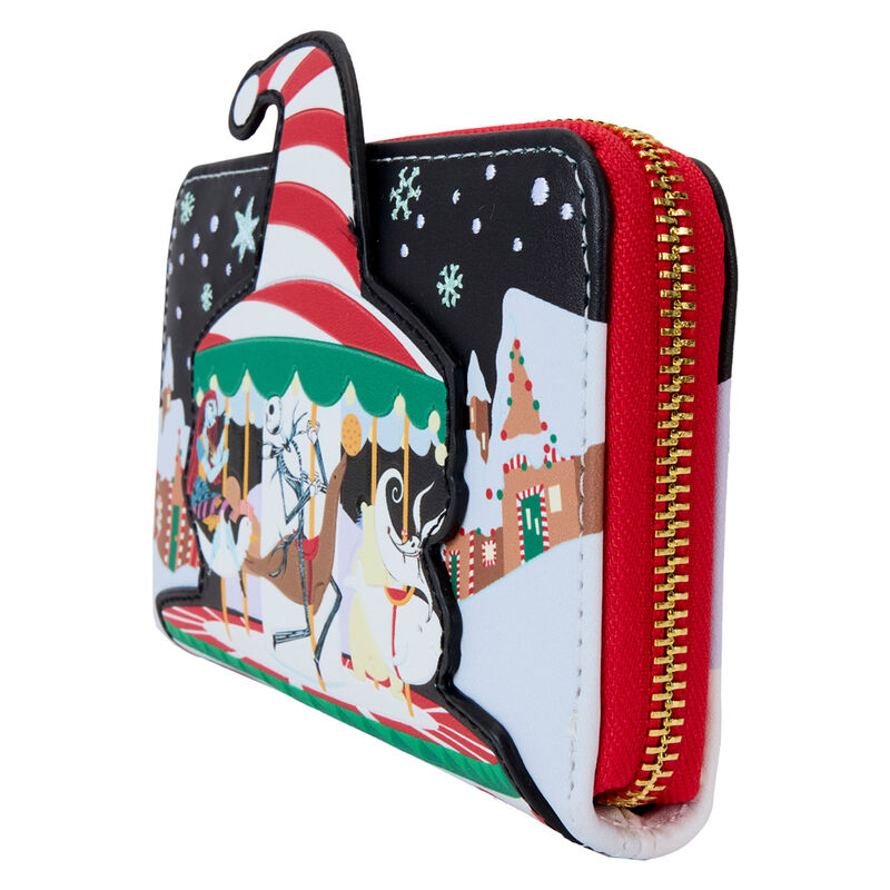 Loungefly Disney Nightmare Before Christmas Journey to Christmas Town wallet Nerdscape