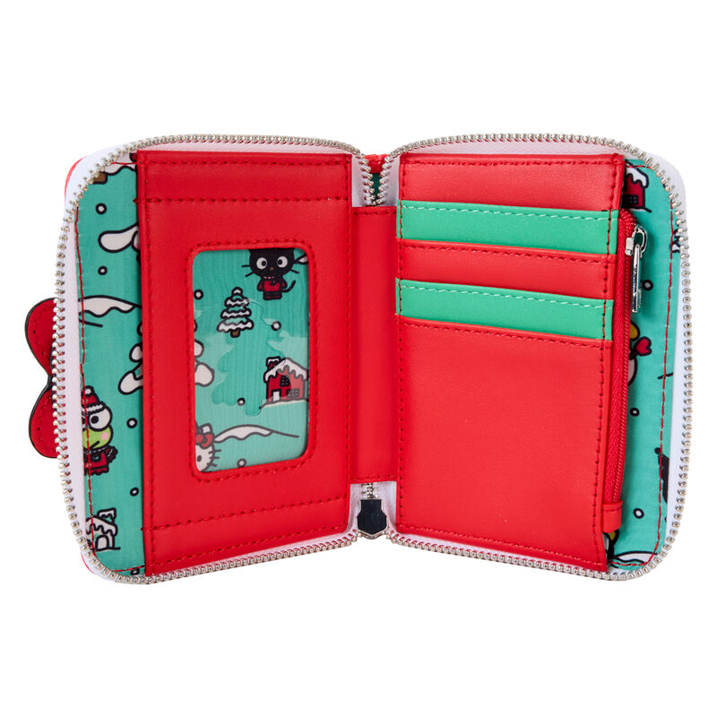 Loungefly Sanrio Hello Kitty Christmas wallet Nerdscape