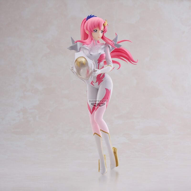 Mobile Suit Gundam Lacus Clyne Glitter & Glamorous Figura da Collezione 14cm - Nerdscape Nerdscape