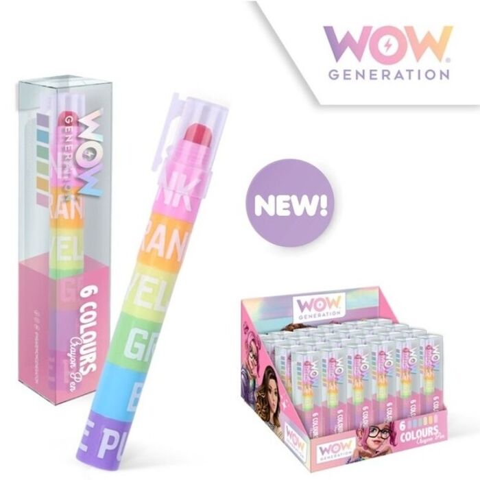 WOW Generation 6 color pencil Nerdscape