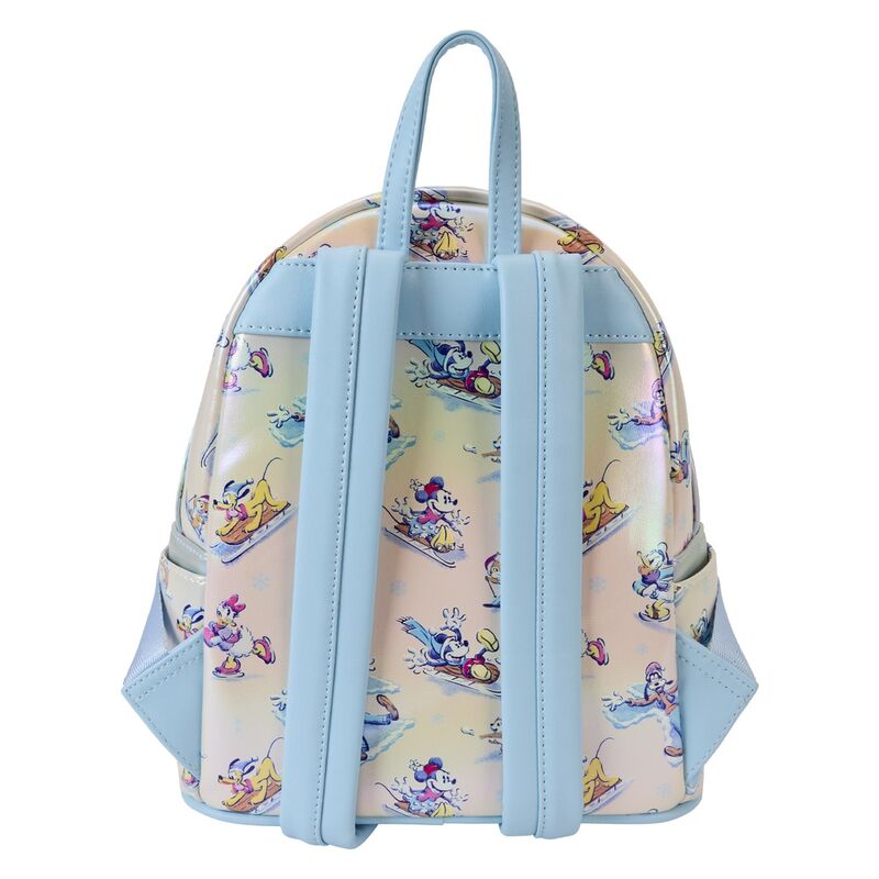 Loungefly Disney Mickey and Friends Winter Wonderland backpack + headband set 26cm Nerdscape