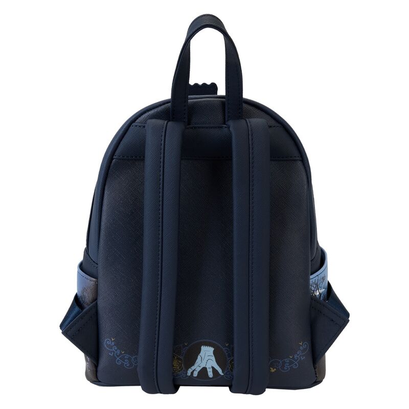 Loungefly Wednesday Nevermore Academy backpack Nerdscape