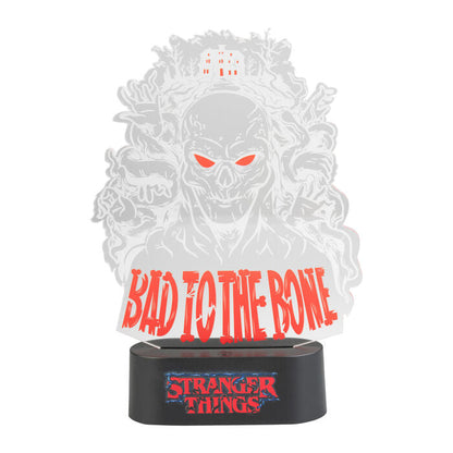 Stranger Things Bad To the Bone Led lamp Nerdscape