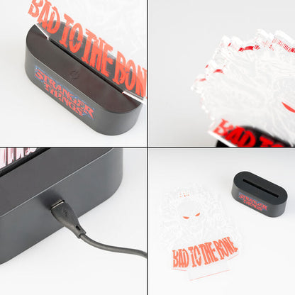 Stranger Things Bad To the Bone Led lamp Nerdscape