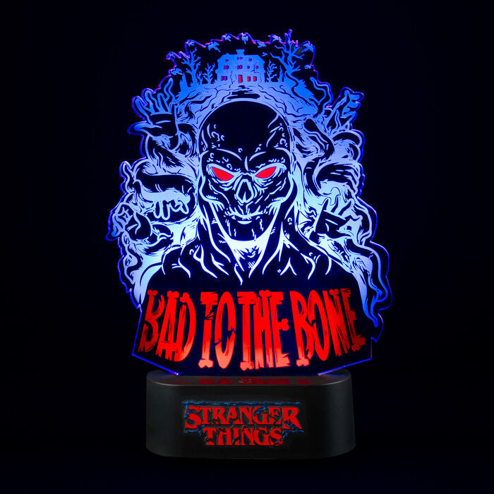 Stranger Things Bad To the Bone Led lamp Nerdscape