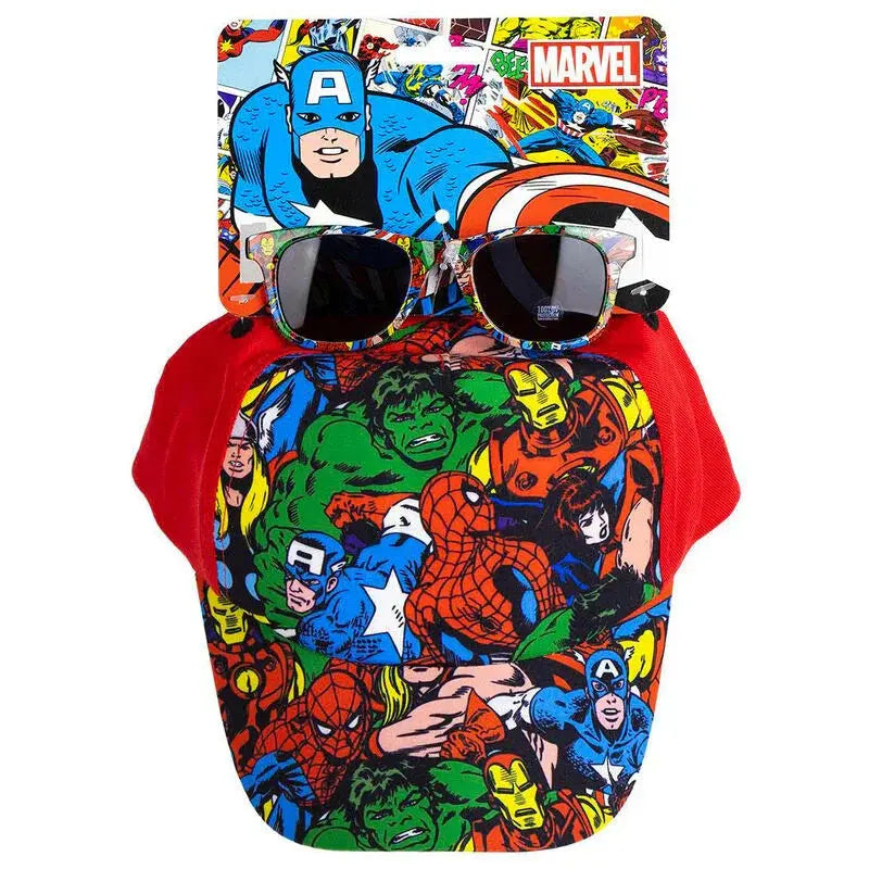 Marvel Avengers set cap + sunglasses Nerdscape