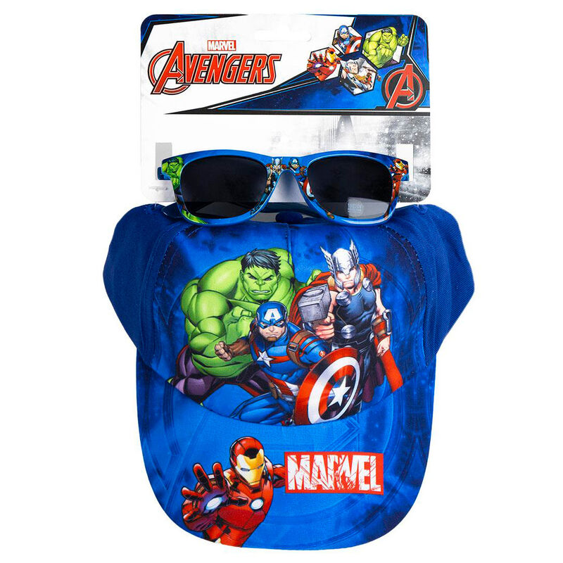 Marvel Avengers set cap + sunglasses Nerdscape