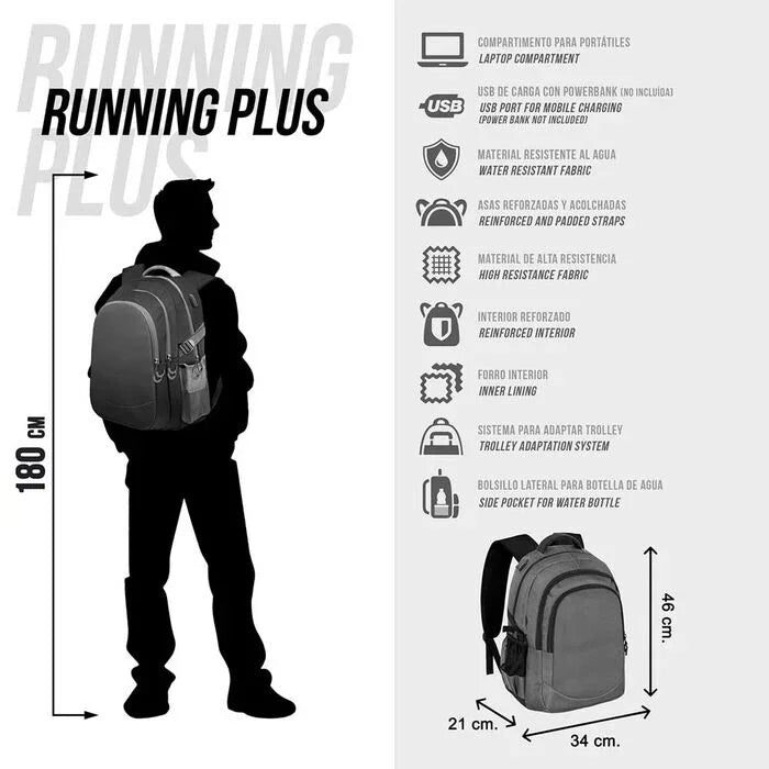 PRO DG Californ Running backpack 46cm Nerdscape