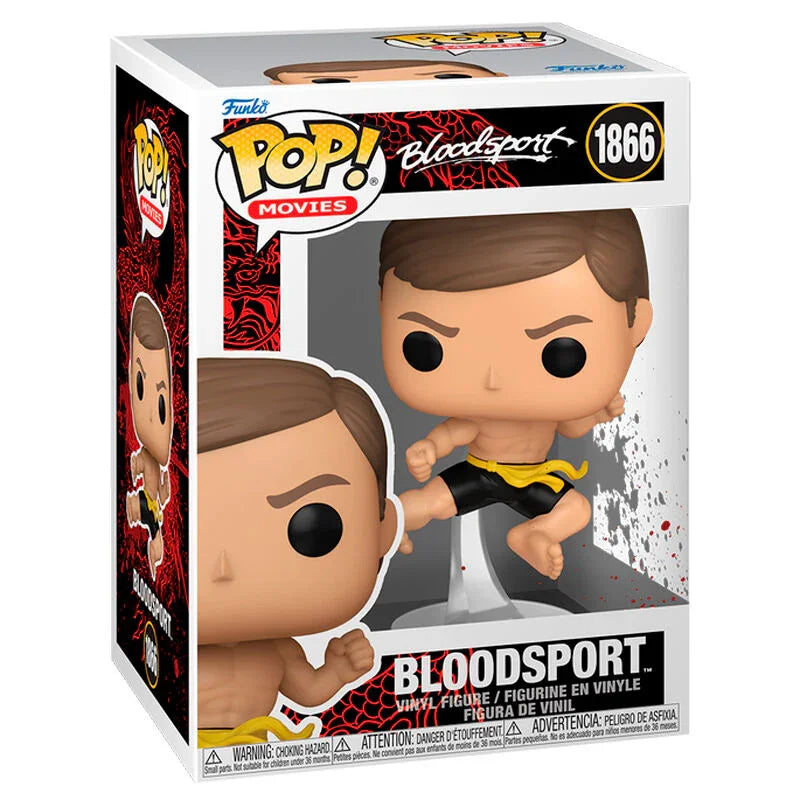 Funko Pop! Bloodsport Van Damme - Figura da Collezione Vinyl Nerdscape