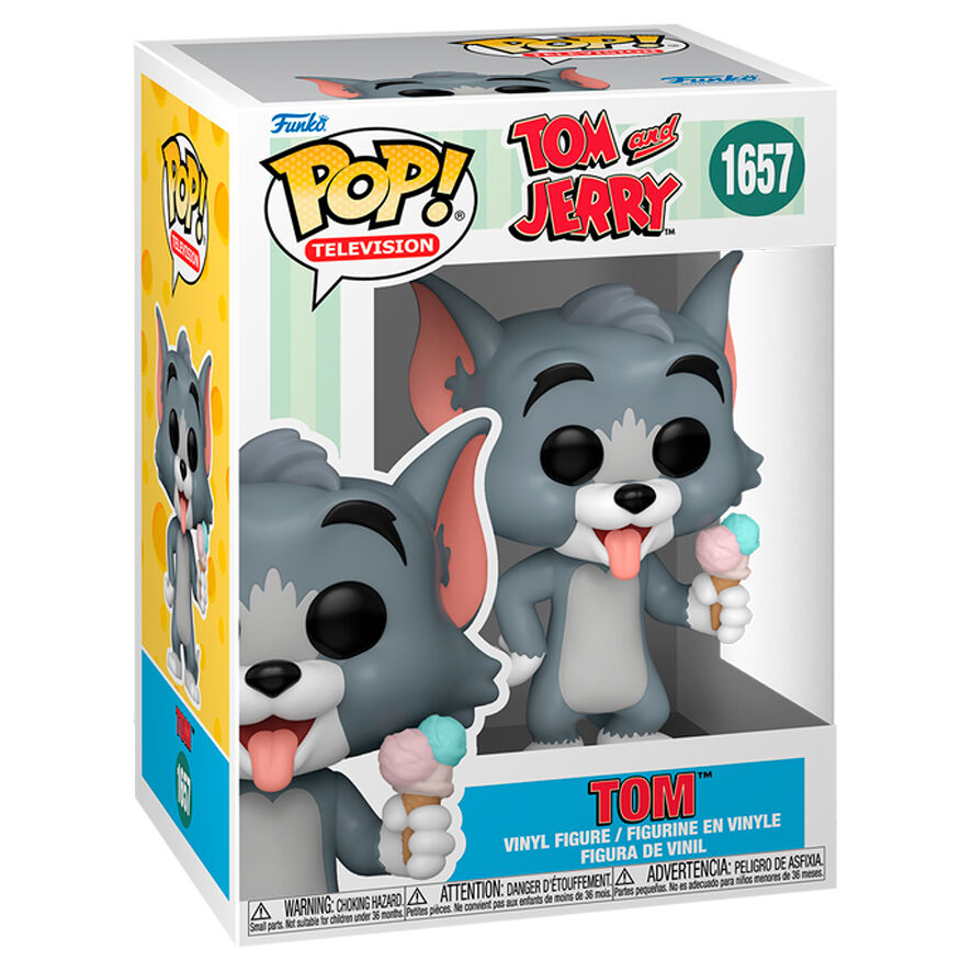 Funko Pop! Tom and Jerry Tom - Figura da Collezione Vinyl Nerdscape