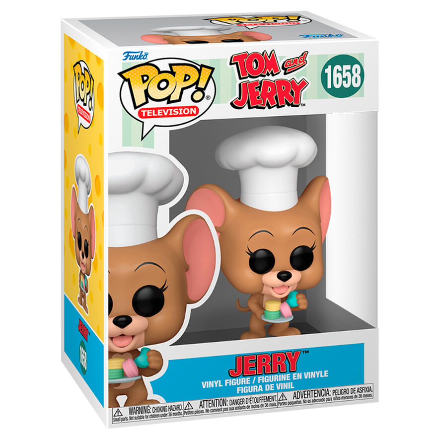 Funko Pop! Tom and Jerry Jerry - Figura da Collezione Vinyl Nerdscape