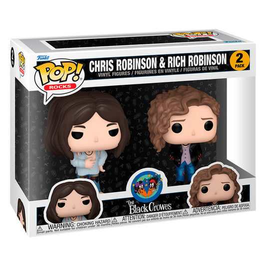 Funko Pop! The Black Crowes Chris Robinson & Rich Robinson - Figura da Collezione Vinyl